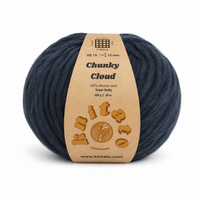 Chunky Cloud - Denim | Chunky Yarn | Super Bulky Merino Wool