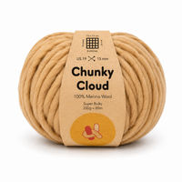 Chunky Cloud - Camel | Chunky Yarn | Super Bulky Merino Wool