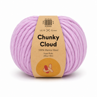 Chunky Cloud - Flamingo Pink | Chunky Yarn | Super Bulky Merino Wool