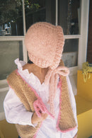 My First Bonnet - Fluffy Alpaca Beginner Knit Kit