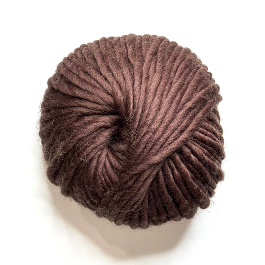 Chunky Cloud - Dark Chocolate | Chunky Yarn | Super Bulky Merino Wool