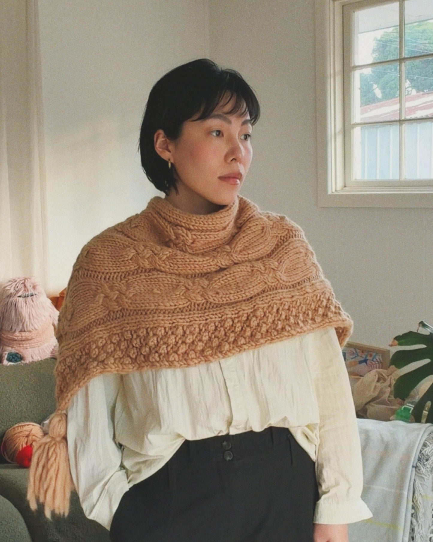 The Sunday Poncho Knit Kit
