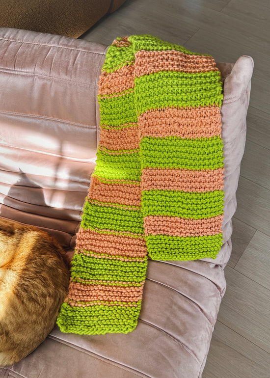 Very Easy Chunky Scarf Beginner Knit Kit