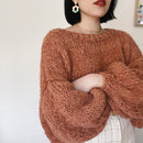 The Puff Sweater Beginner Knit Kit