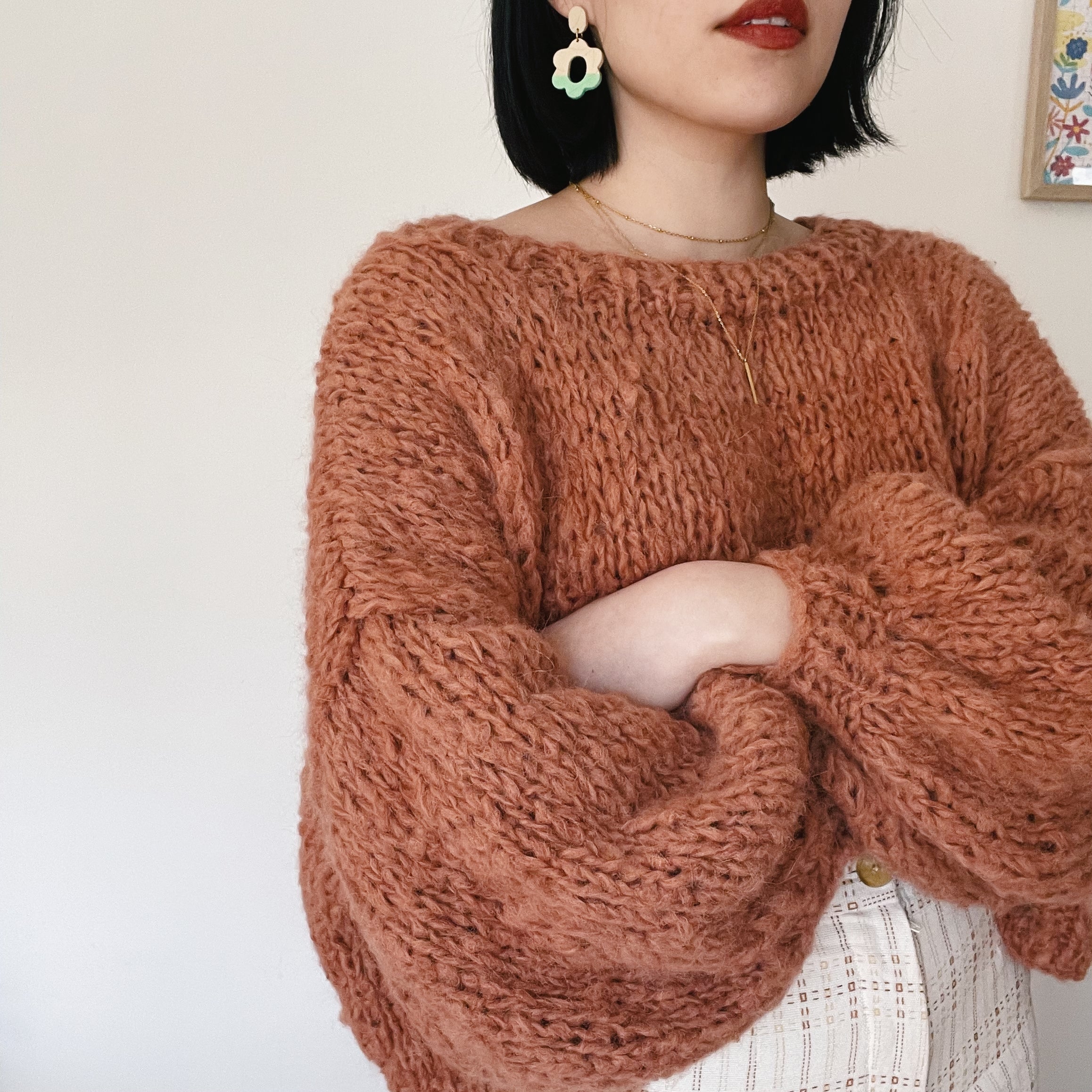 The Puff Sweater Beginner Knit Kit
