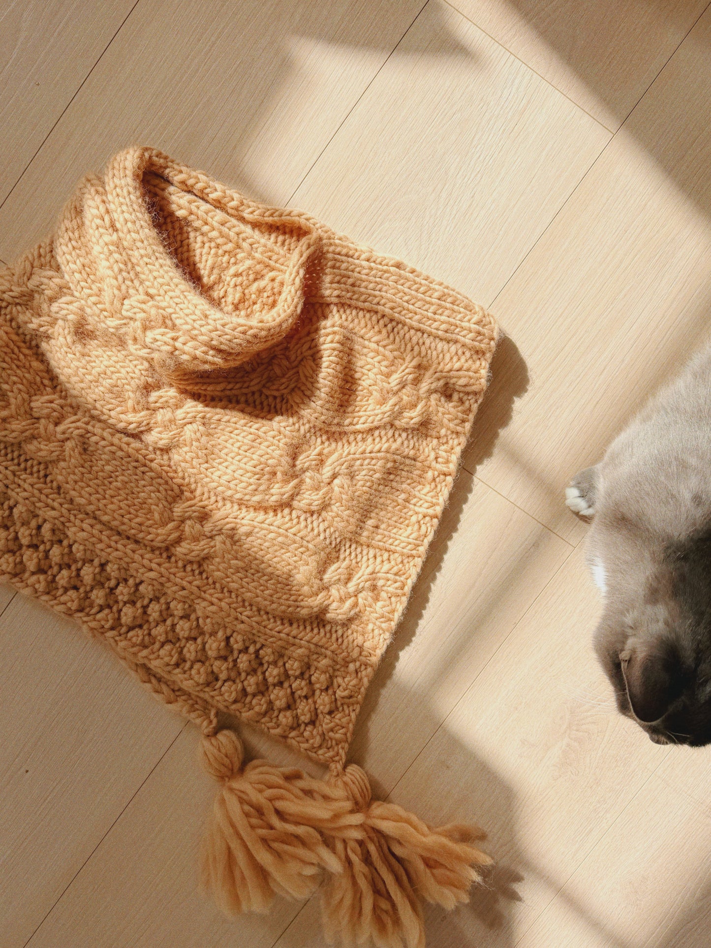 The Sunday Poncho Knit Kit