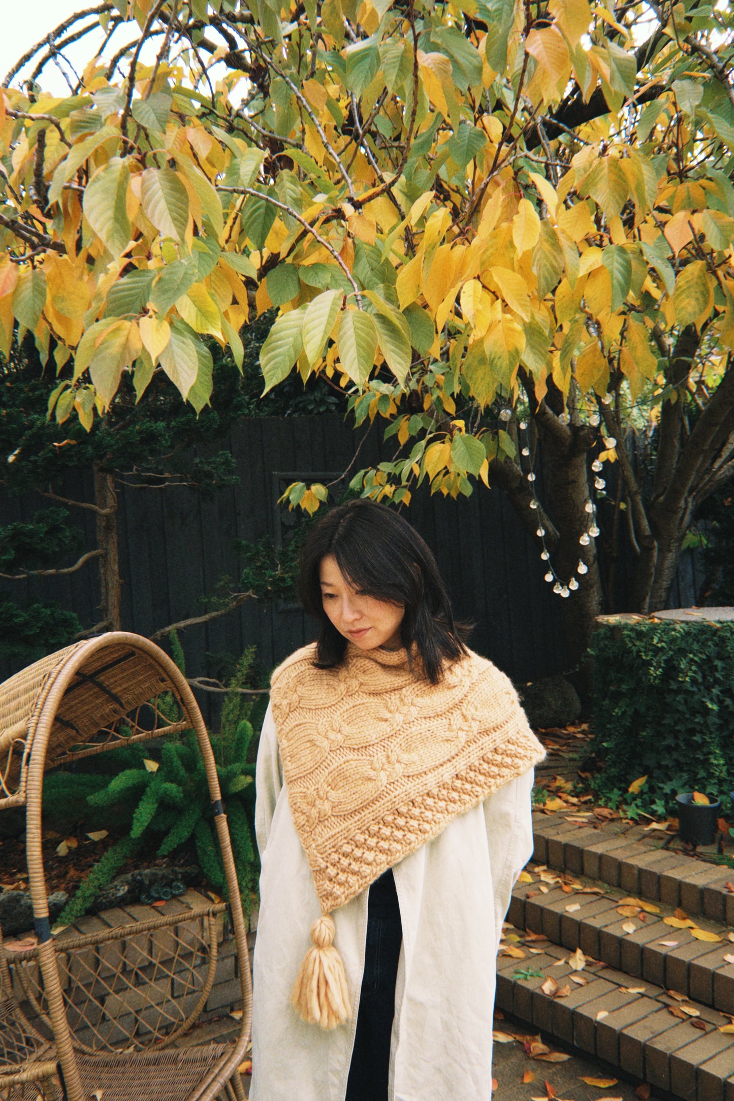 The Sunday Poncho Knit Kit