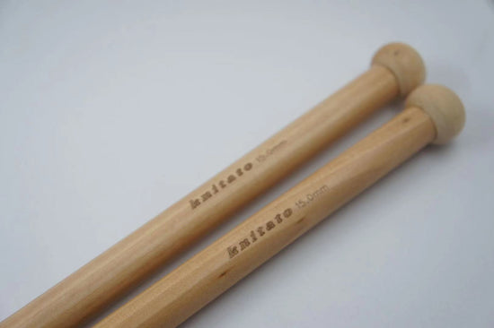 Straight Knitting Needle (15mm)