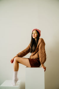 Candy Cardigan Beginner Knit Kit