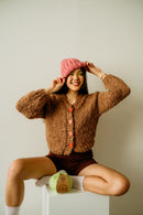 Candy Cardigan Beginner Knit Kit
