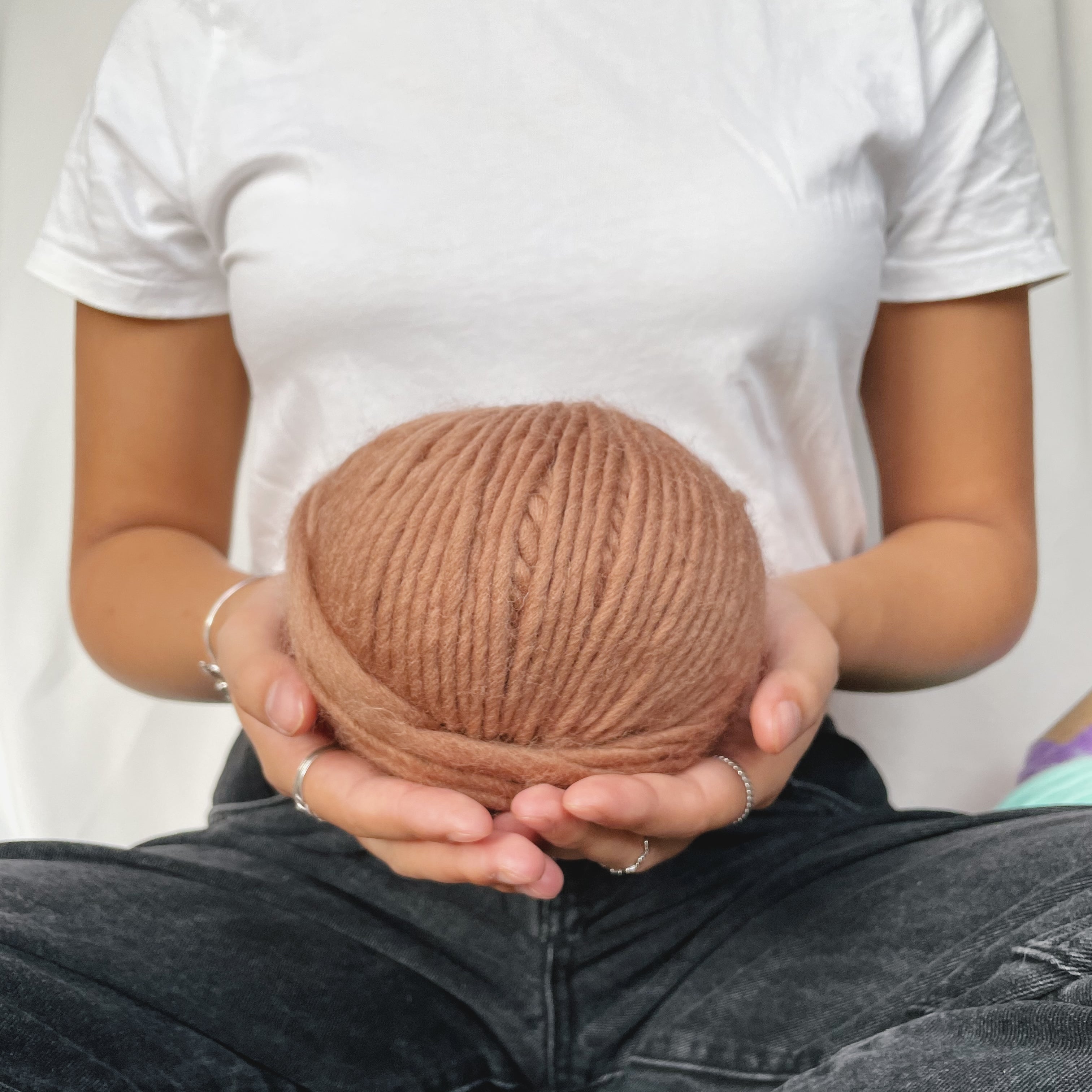 Chunky Cloud - Chocolate Milkshake | Chunky Yarn | Super Bulky Merino Wool