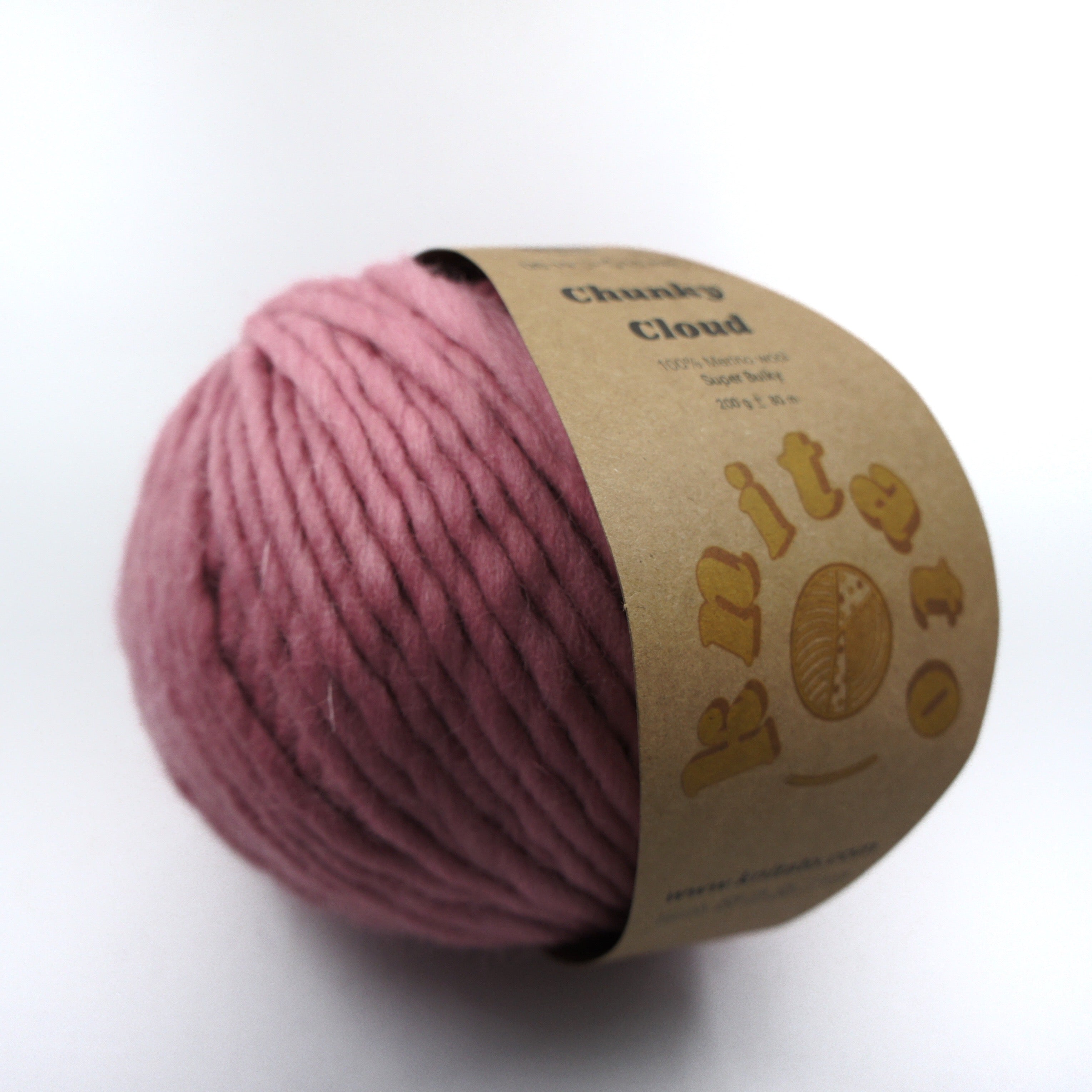 Chunky Cloud - Rose | Chunky Yarn | Super Bulky Merino Wool
