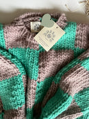 All Over Check Jumper Beginner Knit Kit