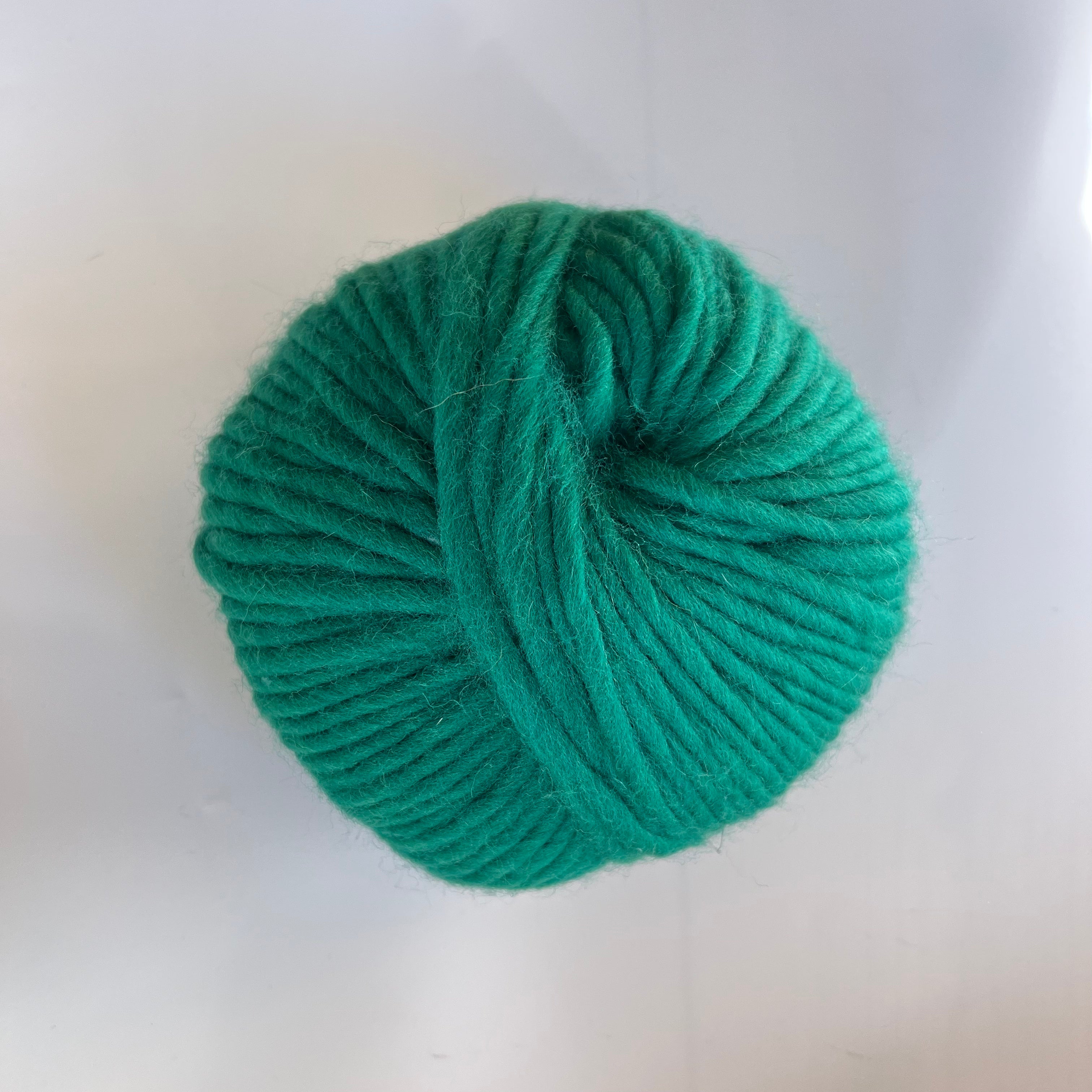 Chunky Cloud - Kelly Green | Chunky Yarn | Super Bulky Merino Wool