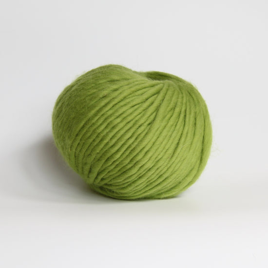 Chunky Cloud - Yellow Green | Chunky Merino Wool Yarn