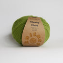 Chunky Cloud - Yellow Green | Chunky Merino Wool Yarn