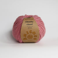 Chunky Cloud - Rose | Chunky Yarn | Super Bulky Merino Wool