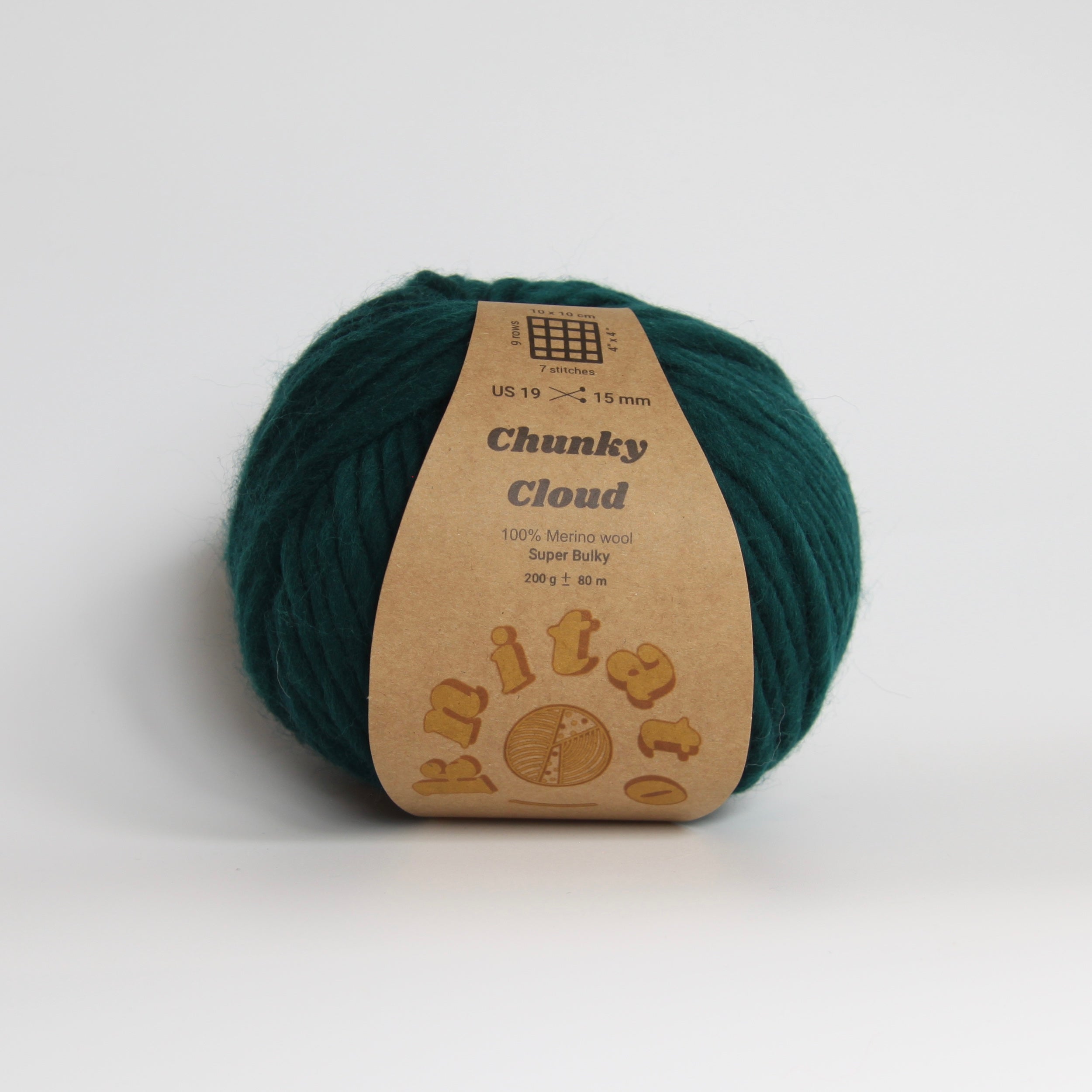 Chunky Cloud - Forest | Chunky Yarn | Super Bulky Merino Wool