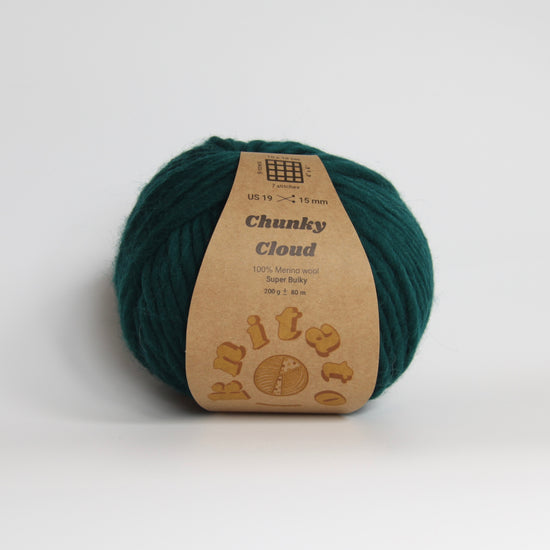 Chunky Cloud - Forest | Chunky Yarn | Super Bulky Merino Wool