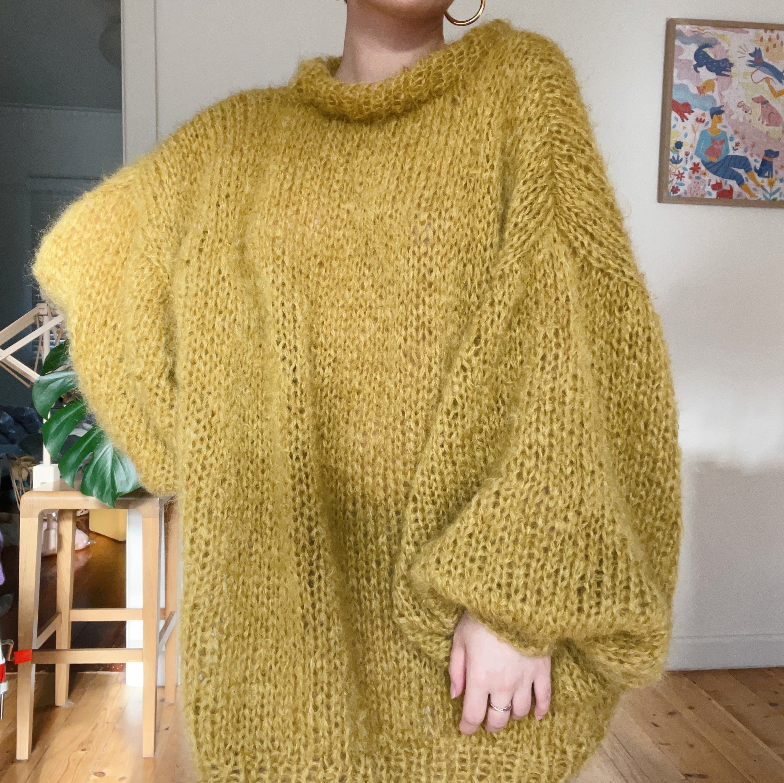 Moggly Oversized Sweater Knit Kit