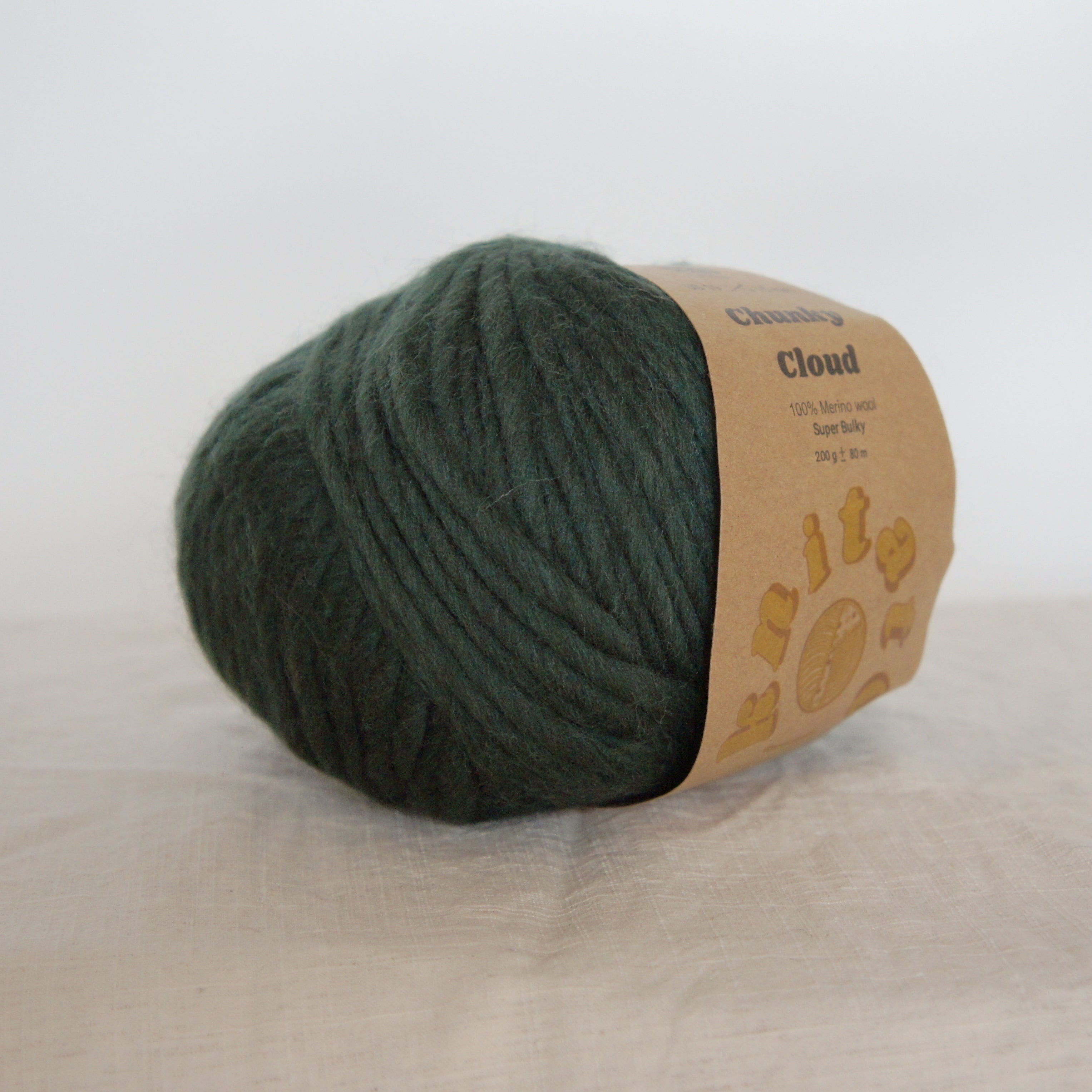 Chunky Cloud - Seaweed | Chunky Merino Wool