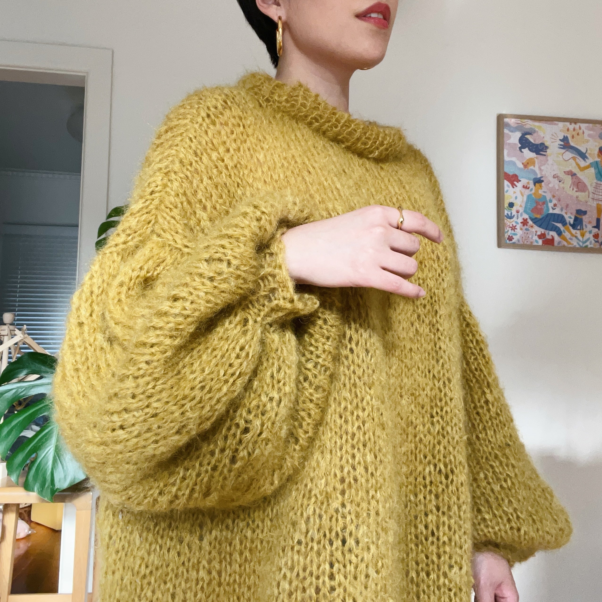 Moggly Oversized Sweater Knit Kit