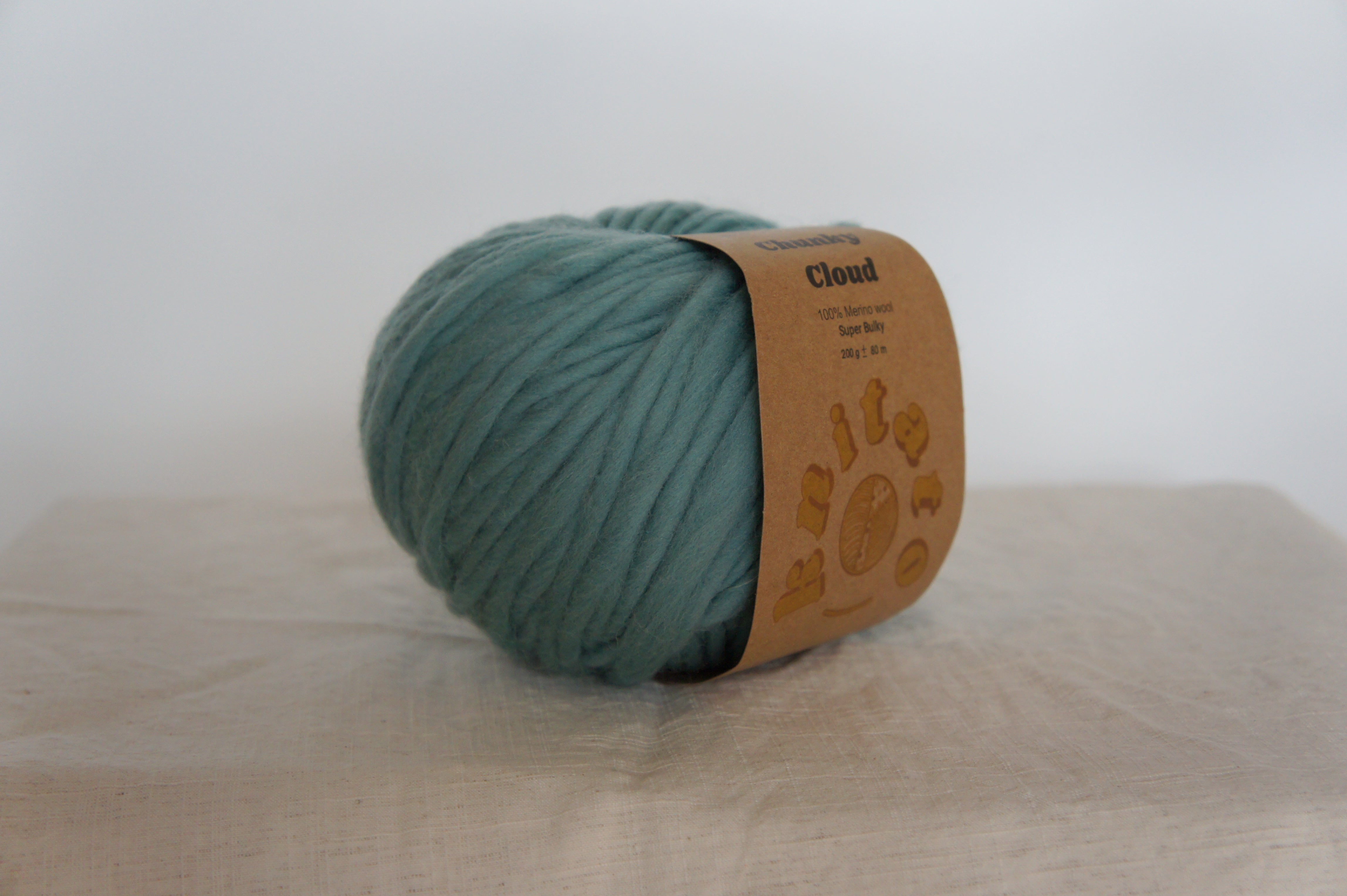 Chunky Cloud - Duck Egg Blue | Chunky Yarn | Super Bulky Merino Wool