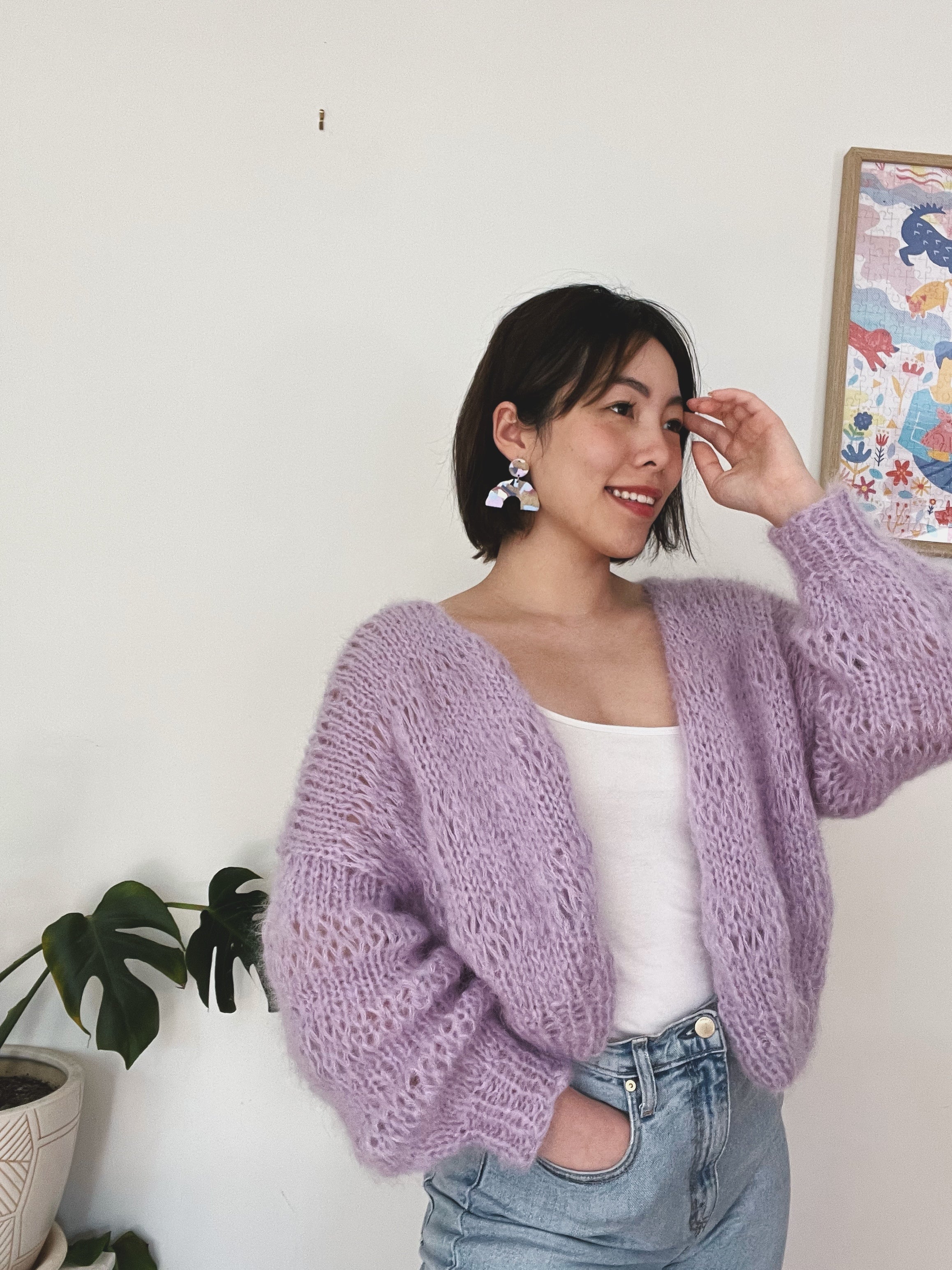 The Breezy Cardigan Knit Kit