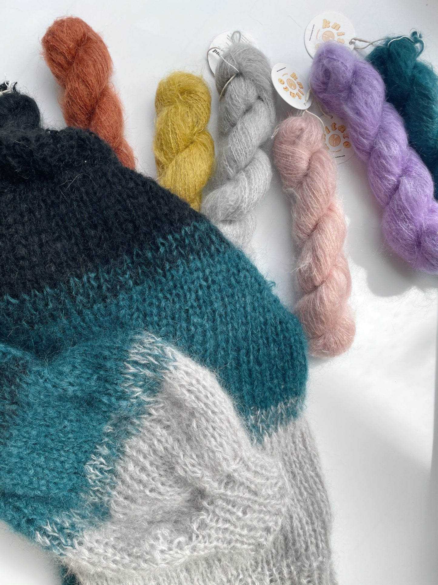 Mohair Cloud - Mustard (Hank)