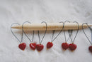 100% Handmade Stitch Markers - Heart/Smiley face/Star