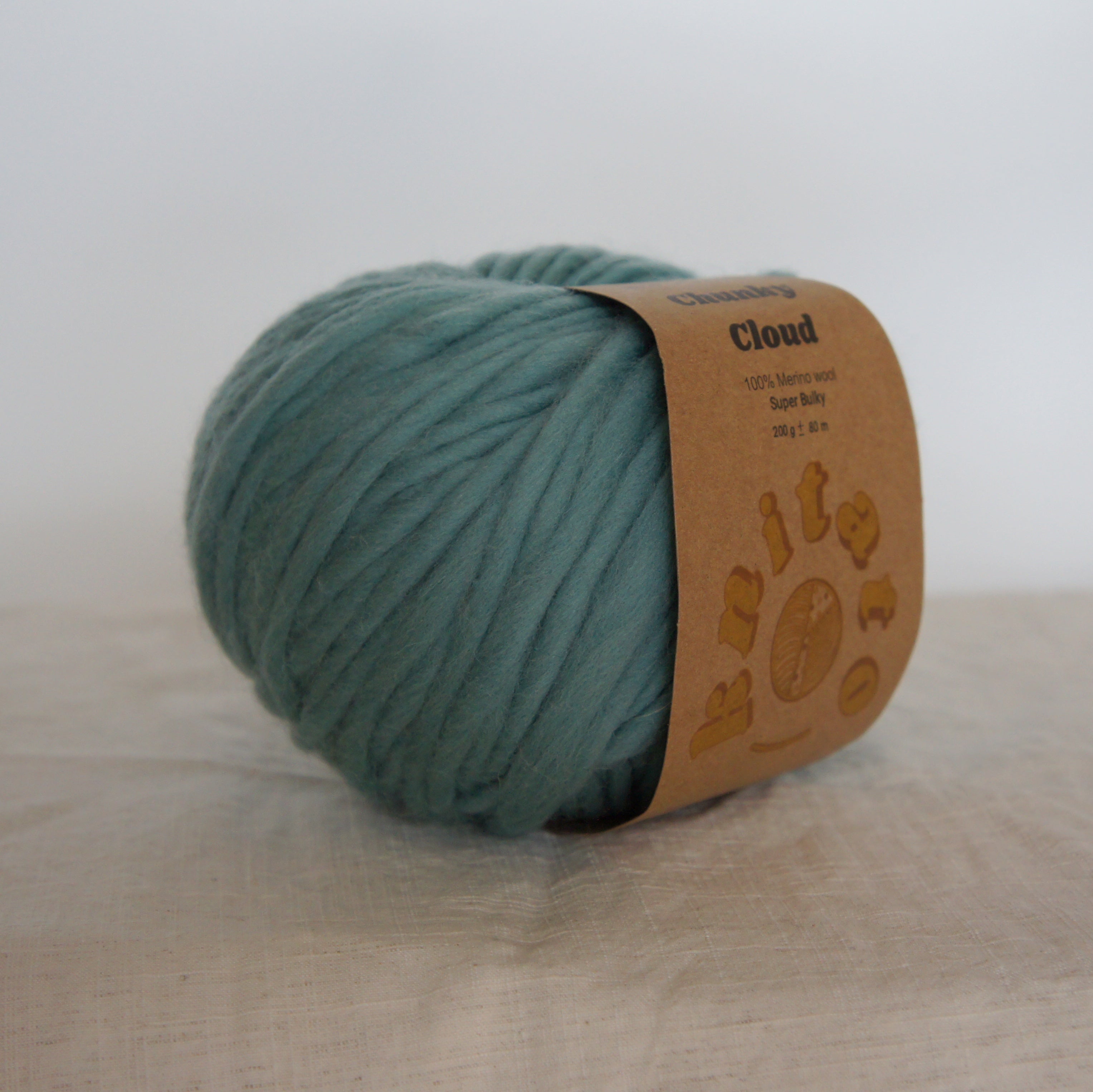 Chunky Cloud - Duck Egg Blue | Chunky Yarn | Super Bulky Merino Wool