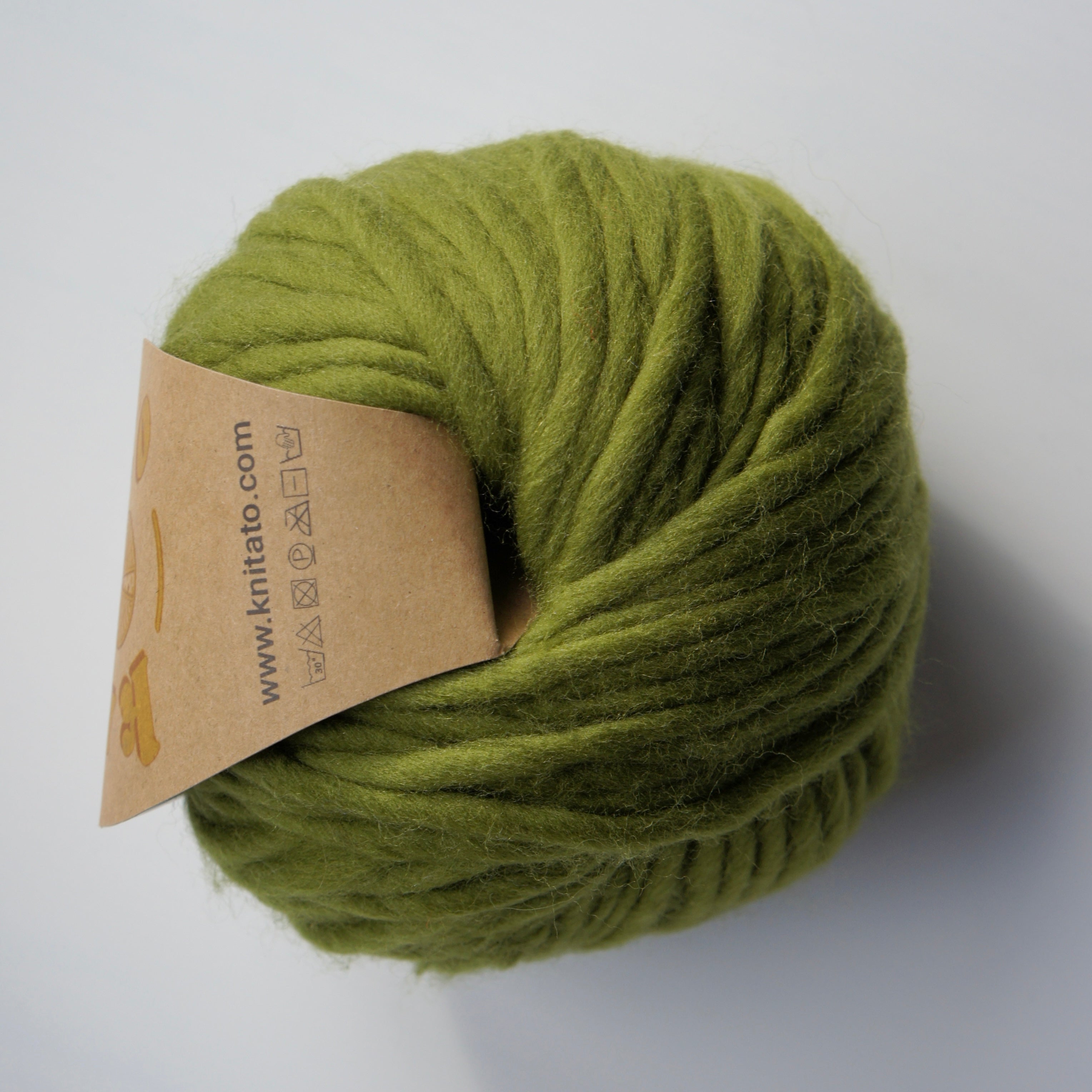 Chunky Cloud - Moss Green | Chunky Yarn | Super Bulky Merino Wool