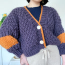 Wabi Sabi Cardigan Beginner Knit Kit
