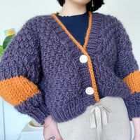 Wabi Sabi Cardigan Beginner Knit Kit