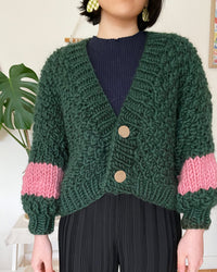Wabi Sabi Cardigan Beginner Knit Kit