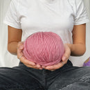 Chunky Cloud - Rose | Chunky Yarn | Super Bulky Merino Wool