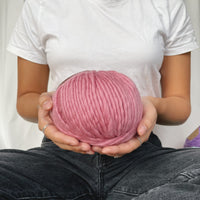 Chunky Cloud - Rose | Chunky Yarn | Super Bulky Merino Wool