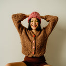 Candy Cardigan Beginner Knit Kit