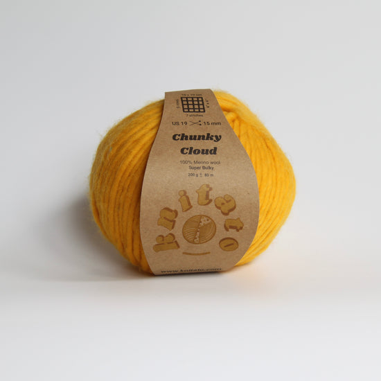 Chunky Cloud - Bumblebee | Chunky Yarn | Super Bulky Merino Wool