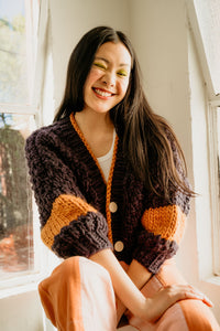 Wabi Sabi Cardigan Beginner Knit Kit