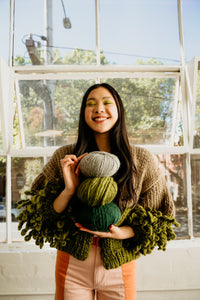 Tangela Loop Cardigan Knit Kit