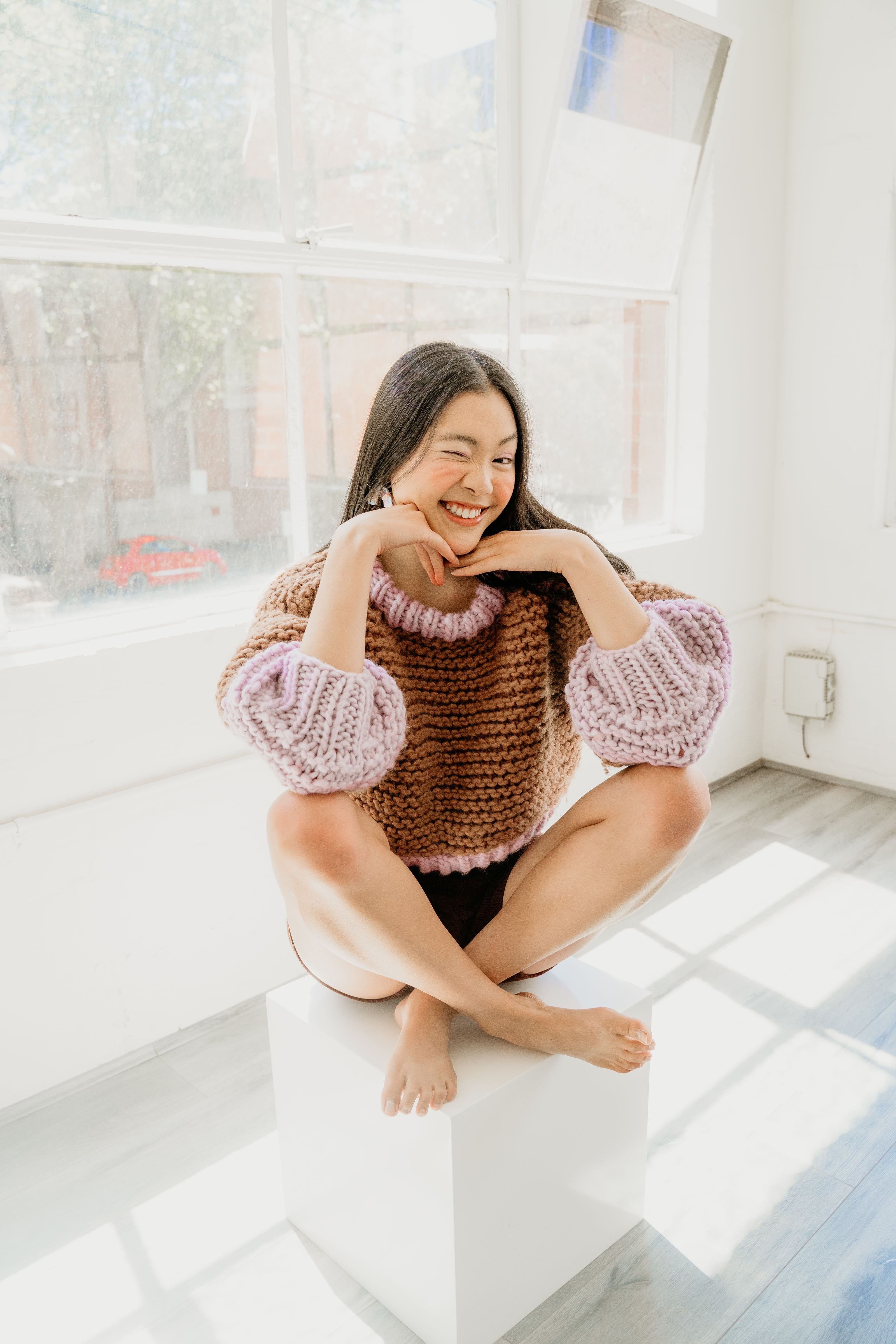 Fika Sweater Beginner Knit Kit