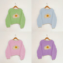 Fried Egg Sweater Beginner Knit Kit
