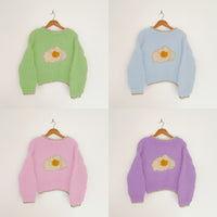 Fried Egg Sweater Beginner Knit Kit