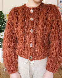 My First Cable Cardigan Knit Kit