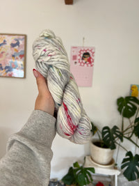 Bulky Merino Wool - Galaxy Grey | Hand Dyed Yarn
