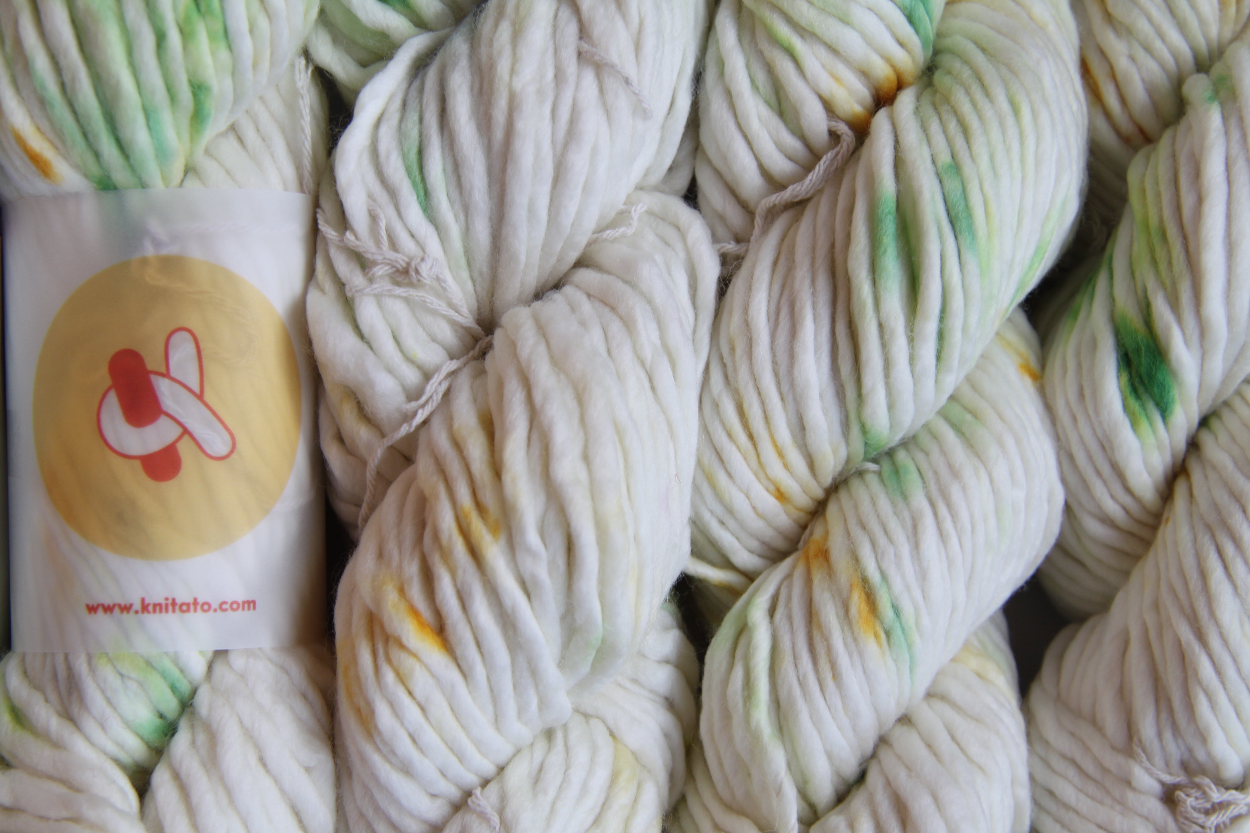 Bulky Merino Wool - Lemon Tree | Hand Dyed Yarn
