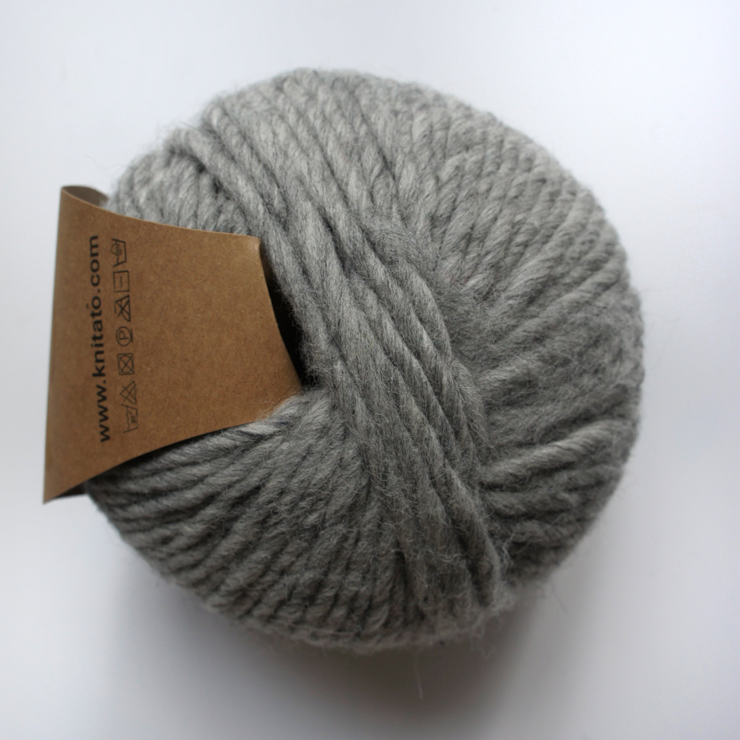 Chunky Cloud - Light Grey | Chunky Yarn | Super Bulky Merino Wool