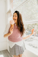 Classic Dad Vest Beginner Knit Kit