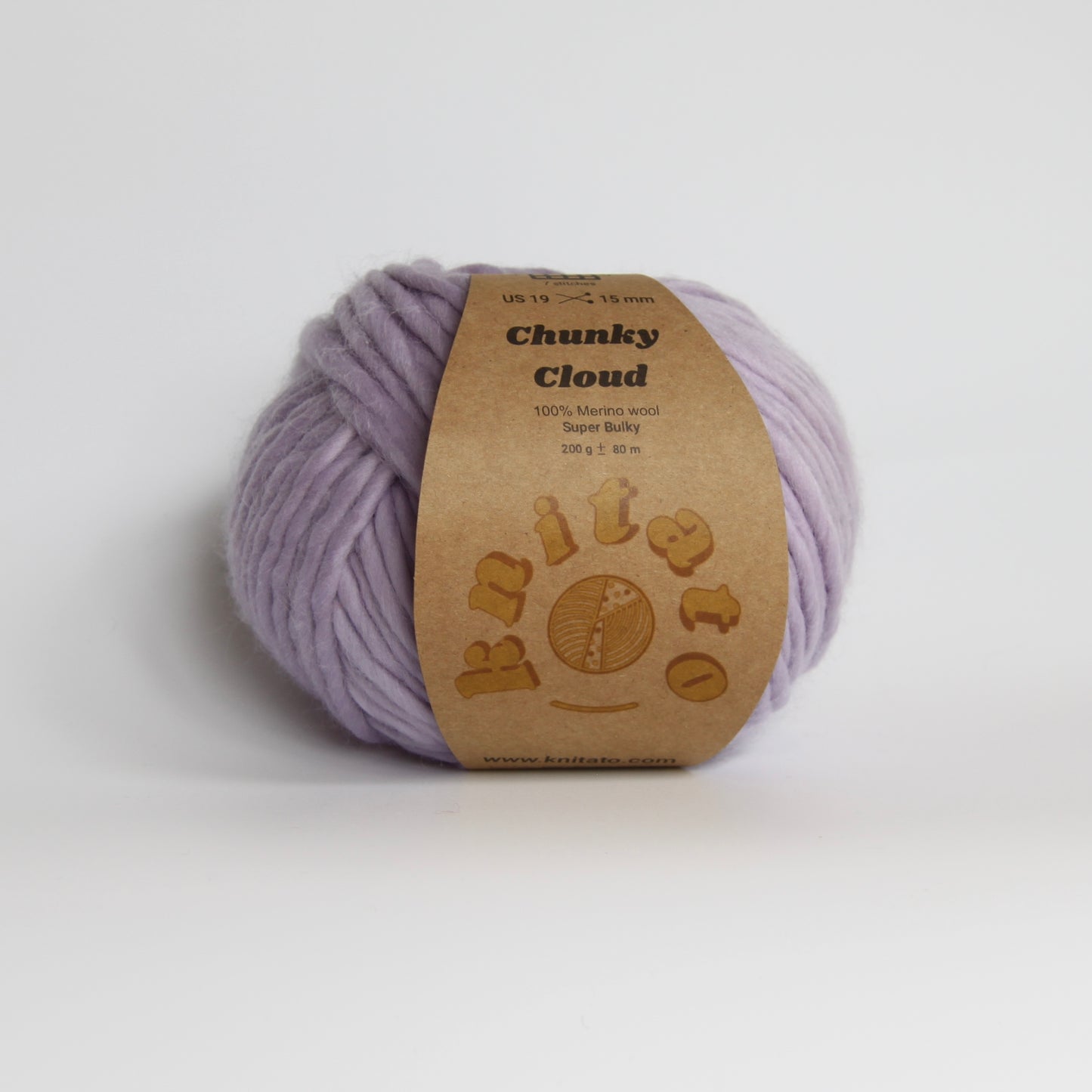 Chunky Cloud - Thistle Purple | Chunky Merino Wool